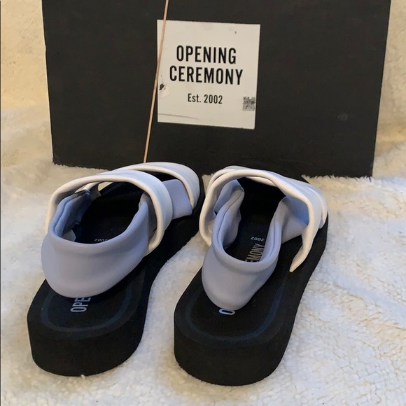 Opening ceremony  ELHENA LEATHER SLINGBACK SANDALS - Picture 13 of 16